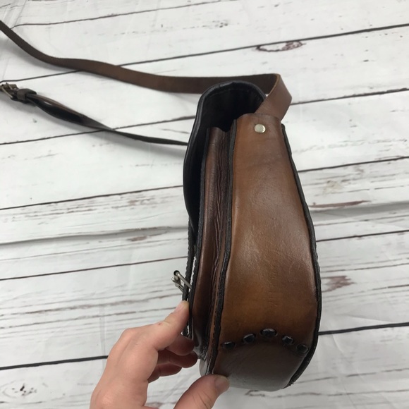 Rainbow Crafts Genuine Leather Strap On Bag P - Picture 7 of 8